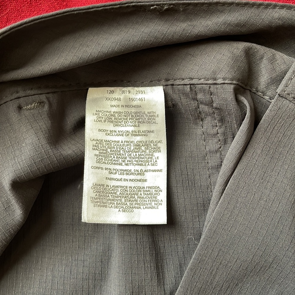 NWOT Columbia Sz 14 Charcoal Grey Clam Diggers - Picture 6 of 12